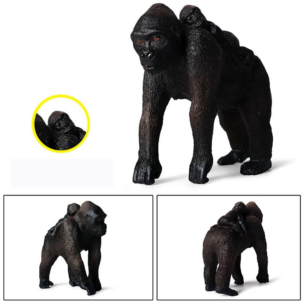 Mô Hình Chimpanzee Sống Động Như Thật &amp; Thiên Nhiên Giáo Dục Cho Bé