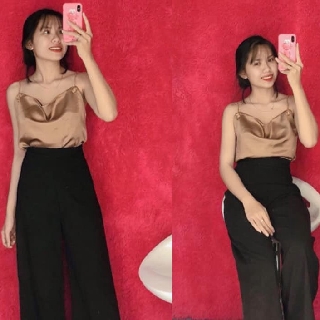 Áo phi cổ đổ xích khoen siêu hot hit