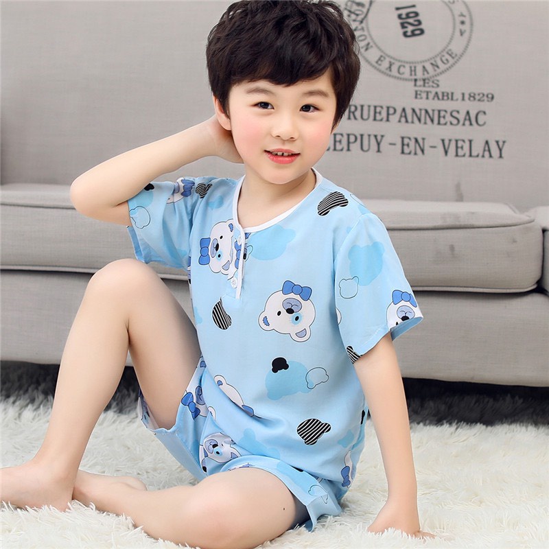 Bộ cộc bé trai,vải lanh( tole) loại 1 size 5-22 kg