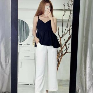 Set áo dây quần ống rộng siêu xinh