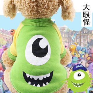 COMBO 10 ÁO NỈ HOẠT HÌNH CHO CHÓ MÈO - TẶNG 1 CÁI