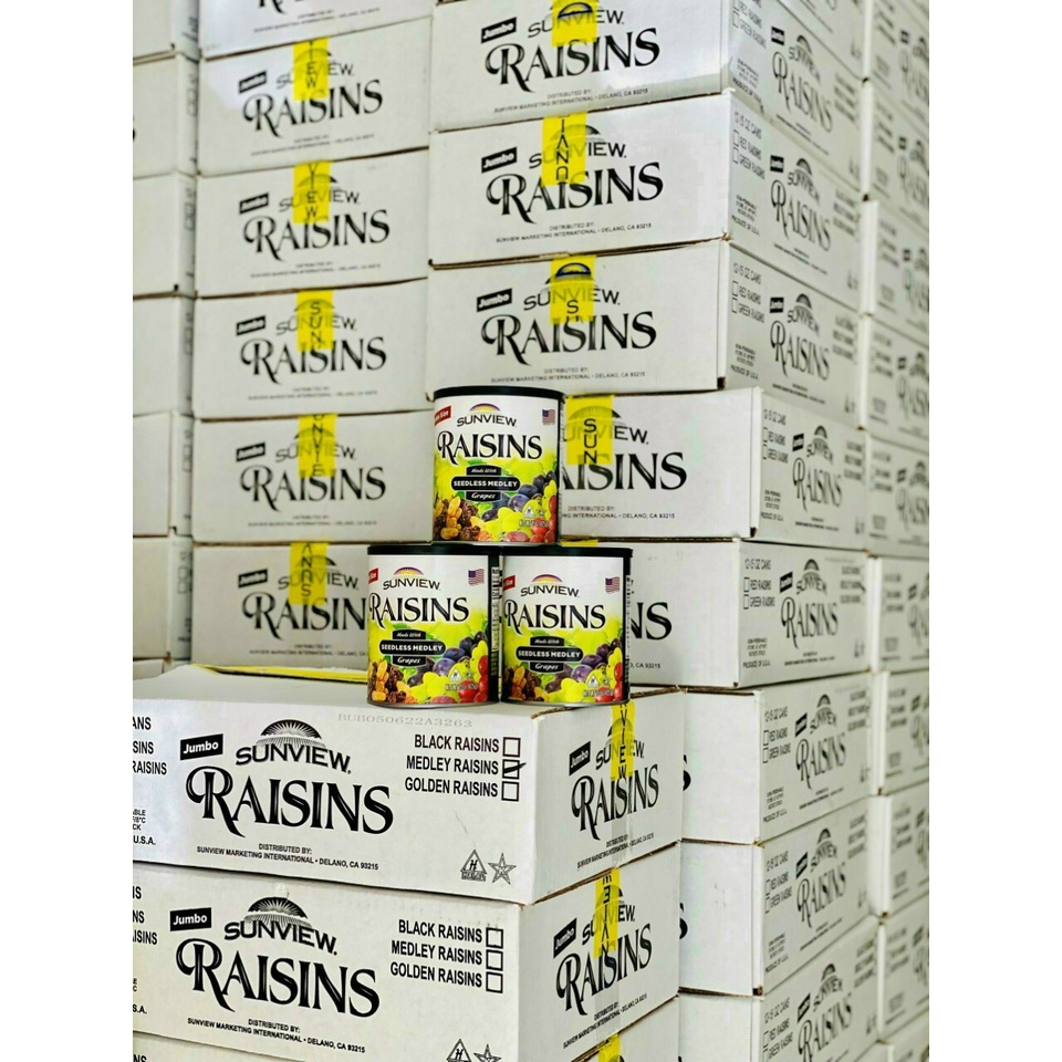Nho khô Mỹ Sunview Raisins,  425g