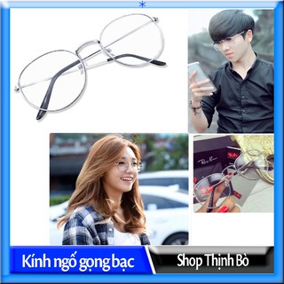 Kính Ngố Gọng Bạc