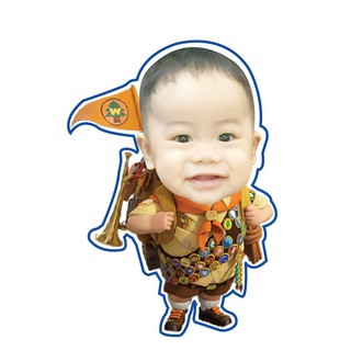 Set chibi trang trí sinh nhật cho bé trai dễ thương