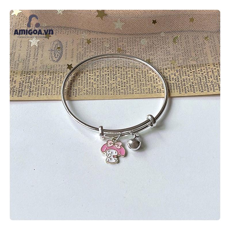 ✨✨Vòng Đeo Tay Gắn Chuông Kiểu Hoạt Hình Đáng Yêu Phong Cách Hàn Quốc Cho Bạn Gái