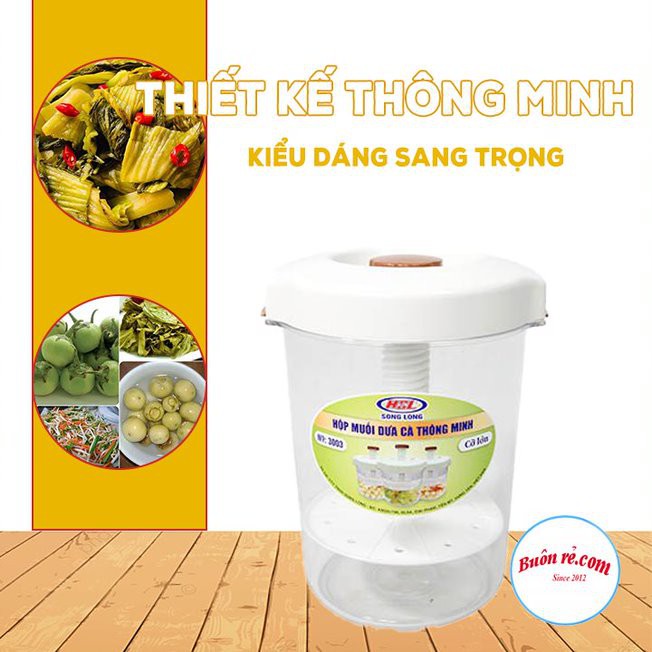 Hộp muối dưa cà thông minh Song Long size to 3003 - 01445