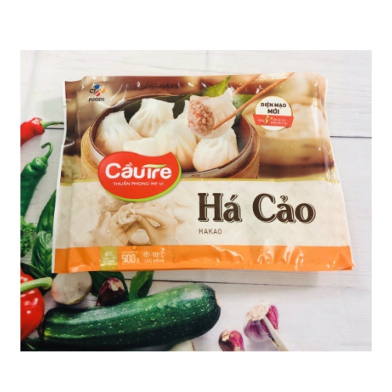 HÁ CẢO TÔM THỊT CẦU TRE 500 gram