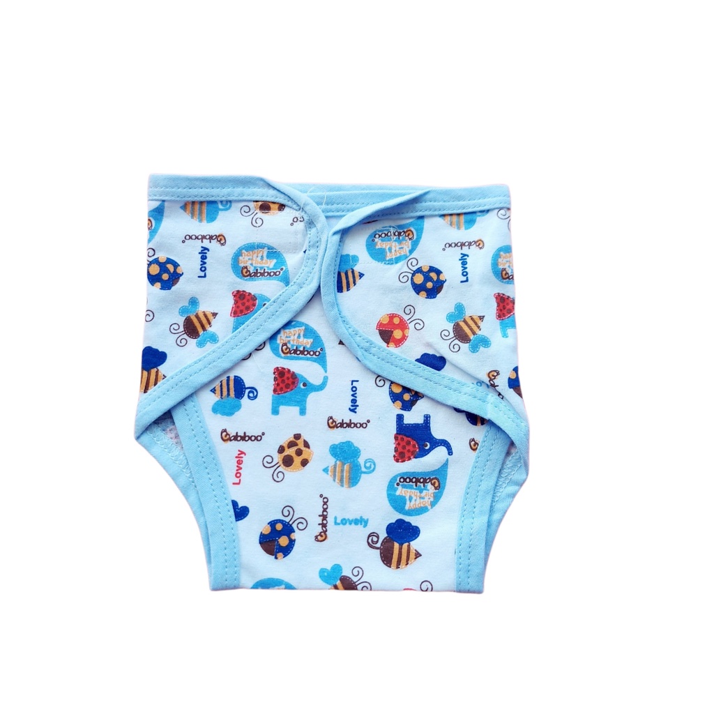 Tã vải dán cotton họa tiết dễ thương BABIBOO - BB82