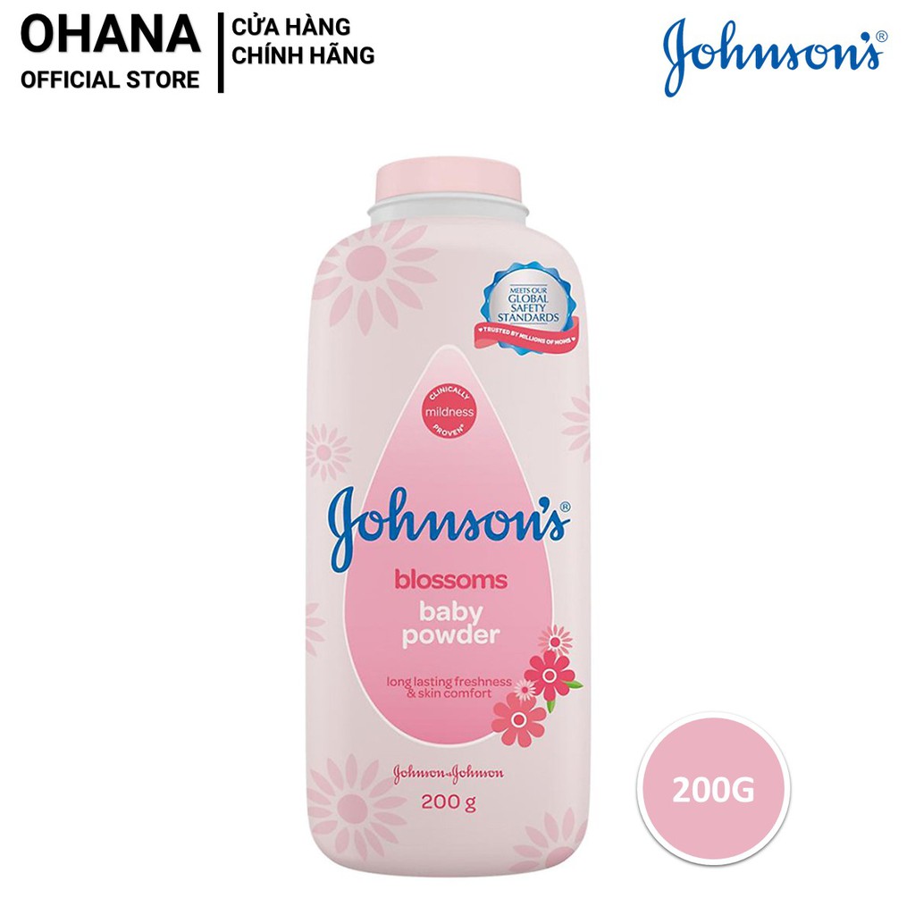 Phấn Rôm Johnson's Baby Hương Hoa Blossom Baby Powder 200g