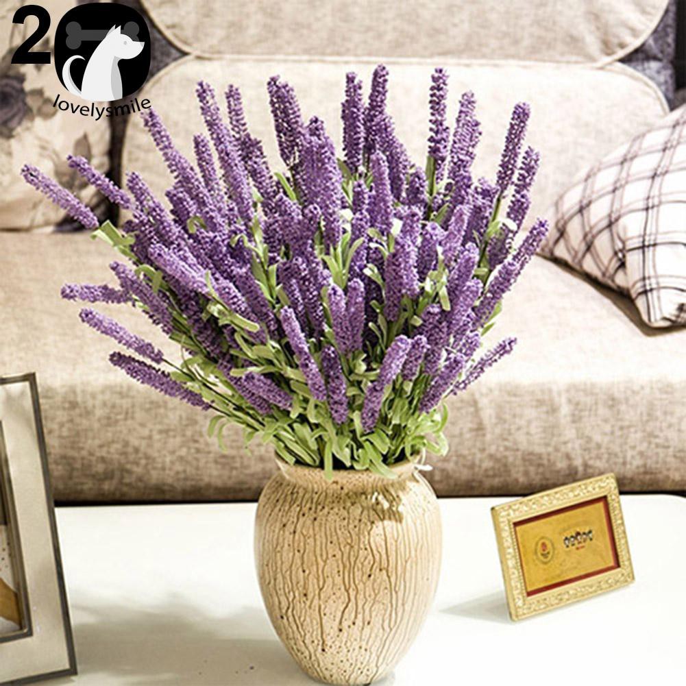 Bó 12 hoa lavender giả để trang trí nhiều dịp khác nhau
