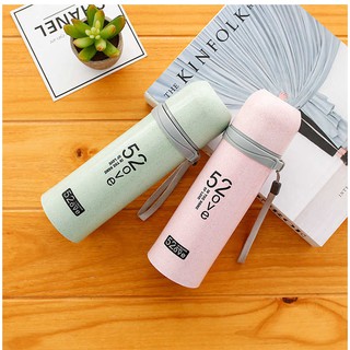 Bình đựng nước 500ml ruột inox