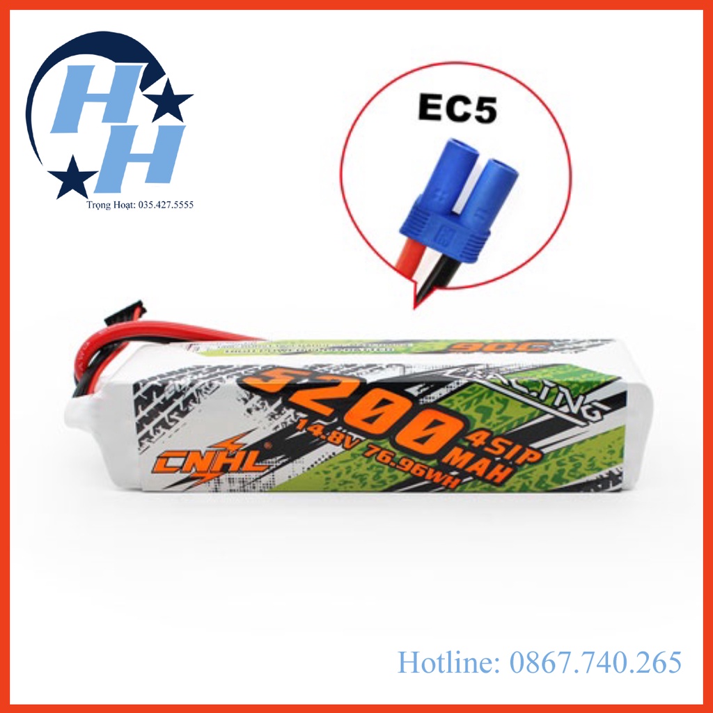 Pin Lipo CNHL 5200MAH 14.8V 4S 90C