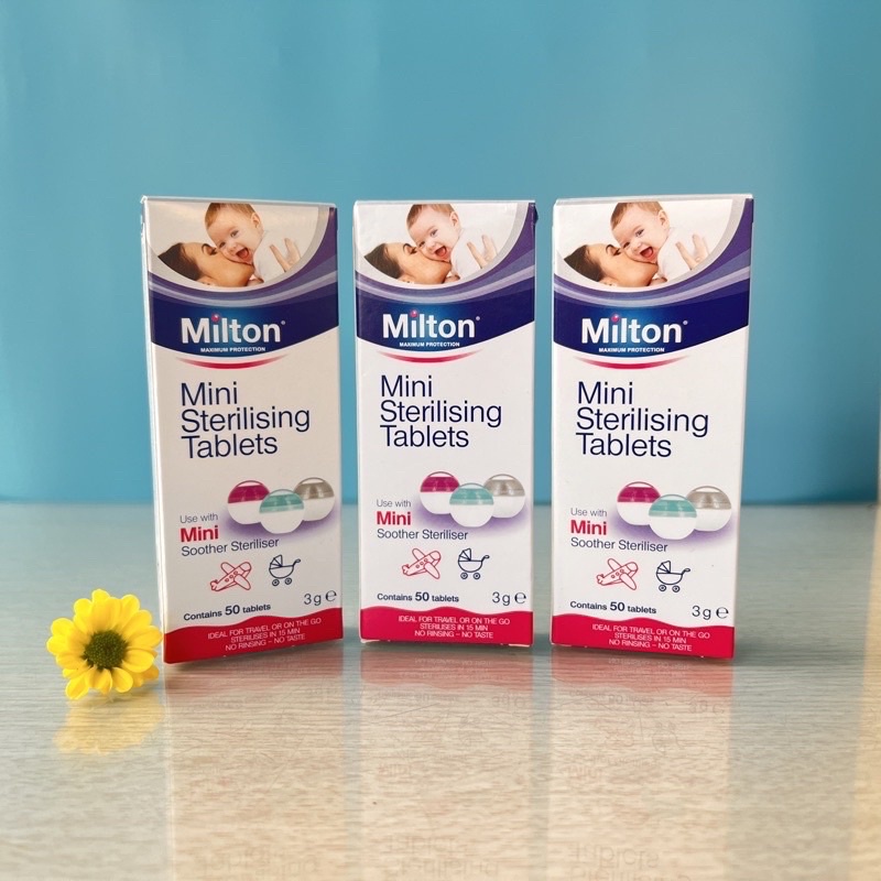 Viên tiệt trùng Cốc nguyệt san Milton ( date 7/2026)