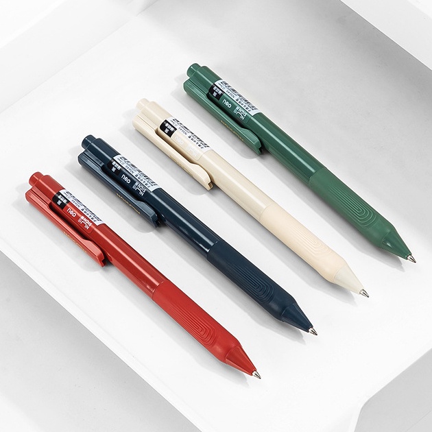 Deli Bút Mực Đen Ngòi 0.5mm Phong Cách Retro