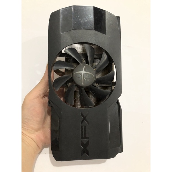 Bộ fan và tản nhiệt cho vga XFX 470 khoảng cách 4 tâm ốc 52mm