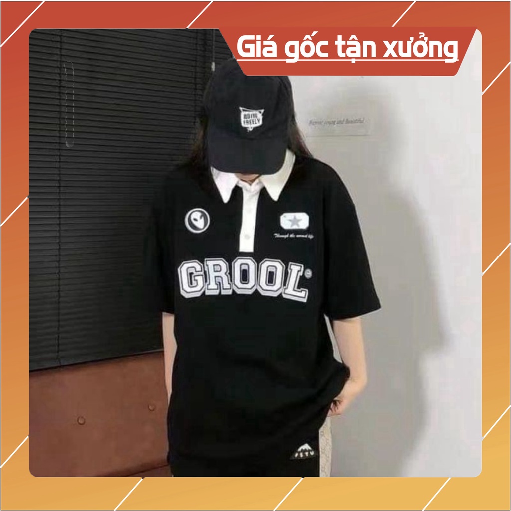 Áo POLO trơn nam nữ phong cácH TEEN ( Mã PL11 : GROOL )