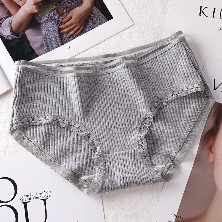 Quần lót cotton màu trơn cho nữ | BigBuy360 - bigbuy360.vn