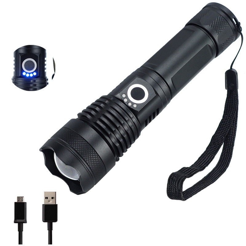 ZOOM Đèn Pin Led P50 Siêu Sáng