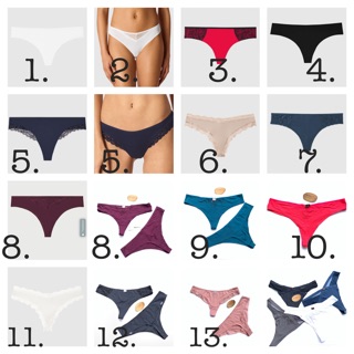 - M - Quần lót lọt khe nữ cao cấp la senza ultra soft siêu mềm size M mông 94-100cm - 50 mẫu
