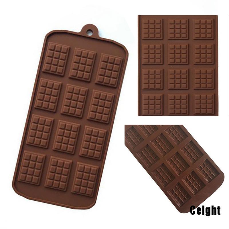 Khuôn silicone làm bánh kẹo chocolate DIY tiện dụng