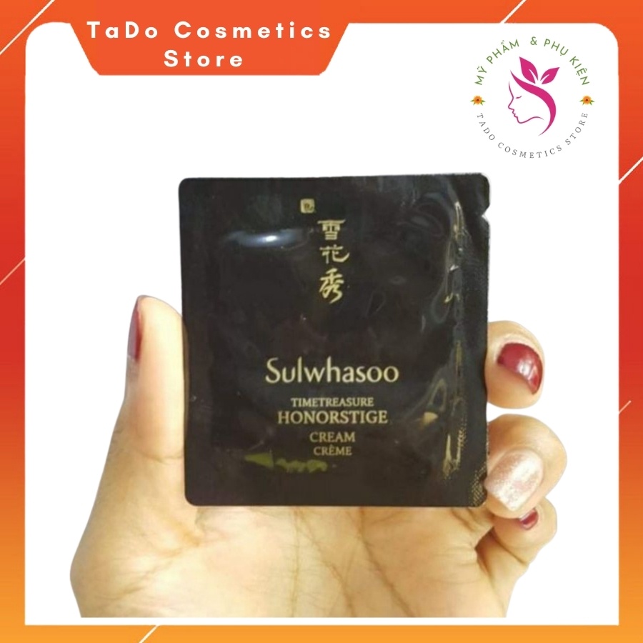 Kem sâm đen Sulwhasoo Timetreasure Honorstige Cream 1ml -Kem dưỡng da trẻ hóa cao cấp nhất , giải quyết mọi vấn đề về da | BigBuy360 - bigbuy360.vn