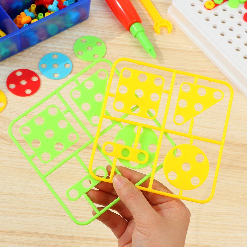 Bộ Đồ Chơi Lắp Ráp Ốc Vít DIY Sáng Tạo Cho Bé