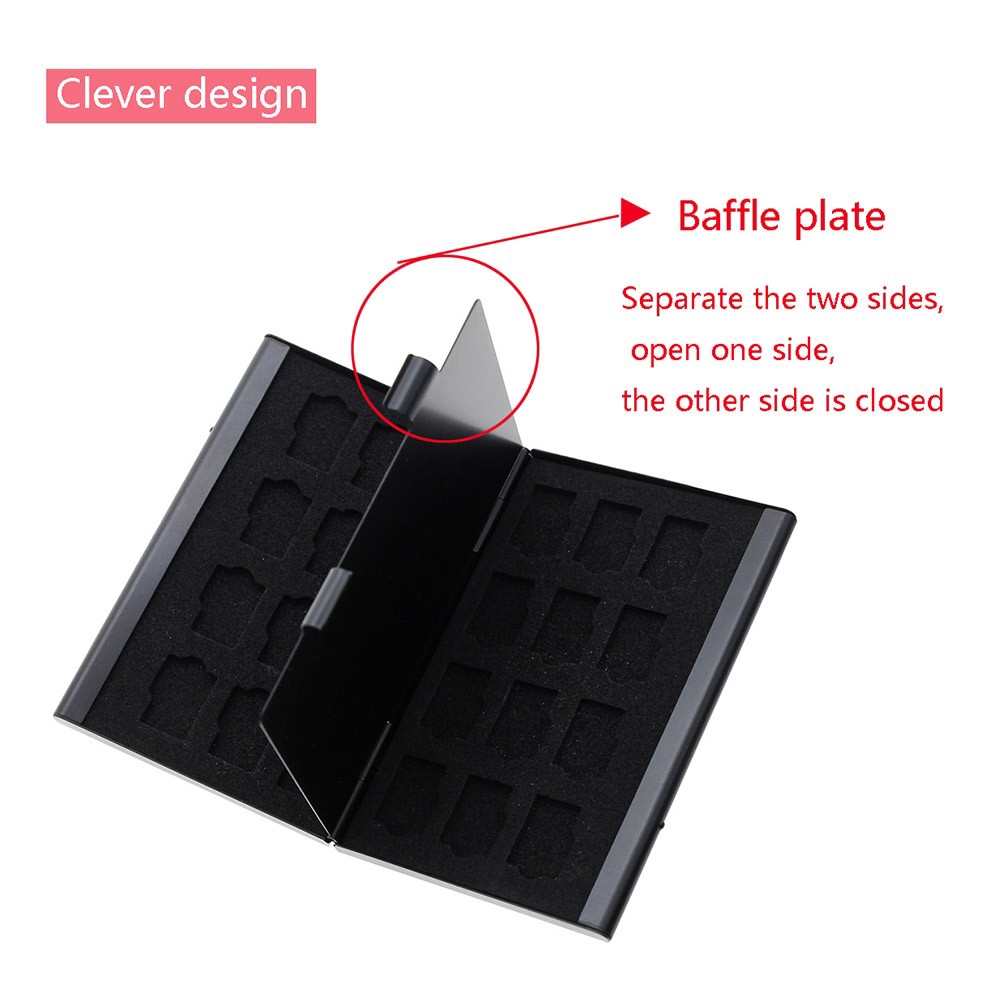 Hộp đựng thẻ nhớ TF/ Micro SD tiện dụng | BigBuy360 - bigbuy360.vn