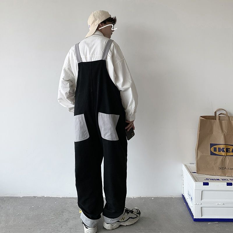 Quần Yếm Size M-2XL Phong Cách Nhật Bản Cho Nam