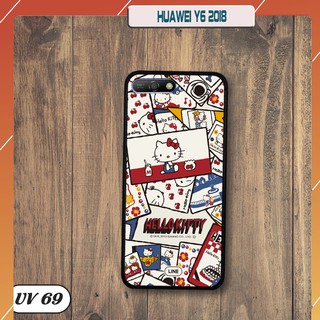 Ốp lưng điện thoại Huawei Y6 2018 - lưng nhám viền dẻo