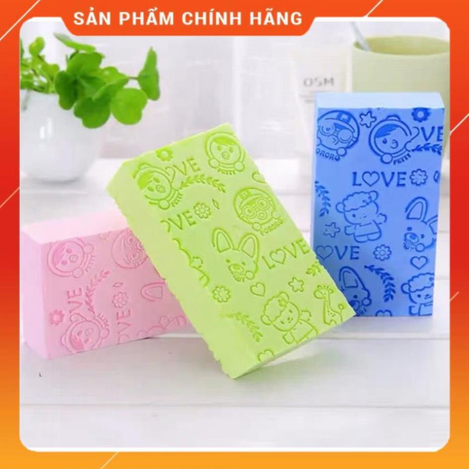 Mút Tắm Bọt Biển Kì Cọ Toàn Thân Mềm Mại