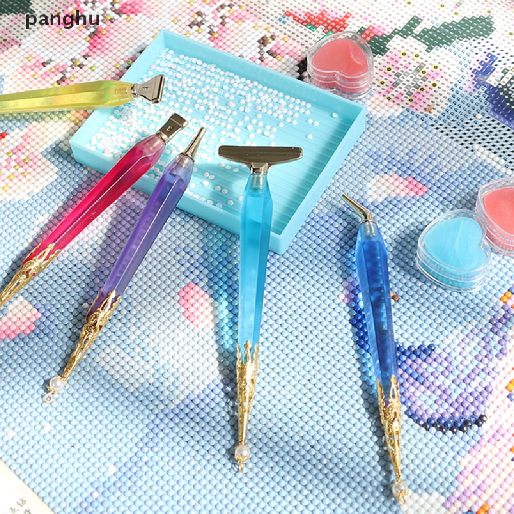 Bút đính đá kèm 6 đầu bút tùy chọn màu sắc chất lượng cao