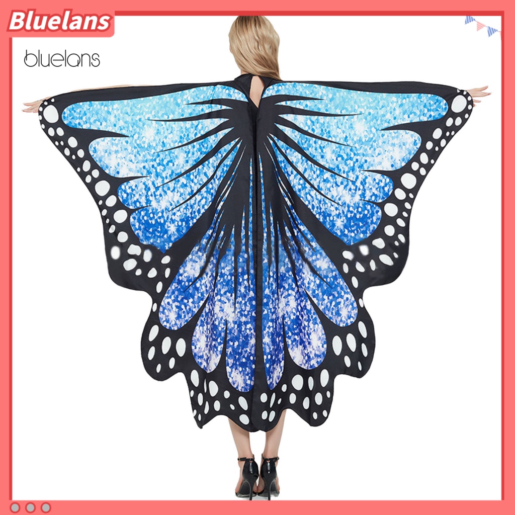 Áo Choàng Hóa Trang Halloween Hình Cánh Bướm Có Thể Giặt Được