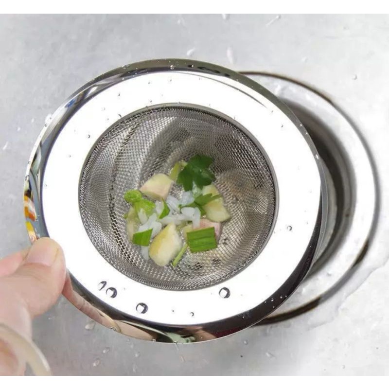 Lưới hứng rác chậu rửa bát,chén inox 304 siêu bền,cao cấp.