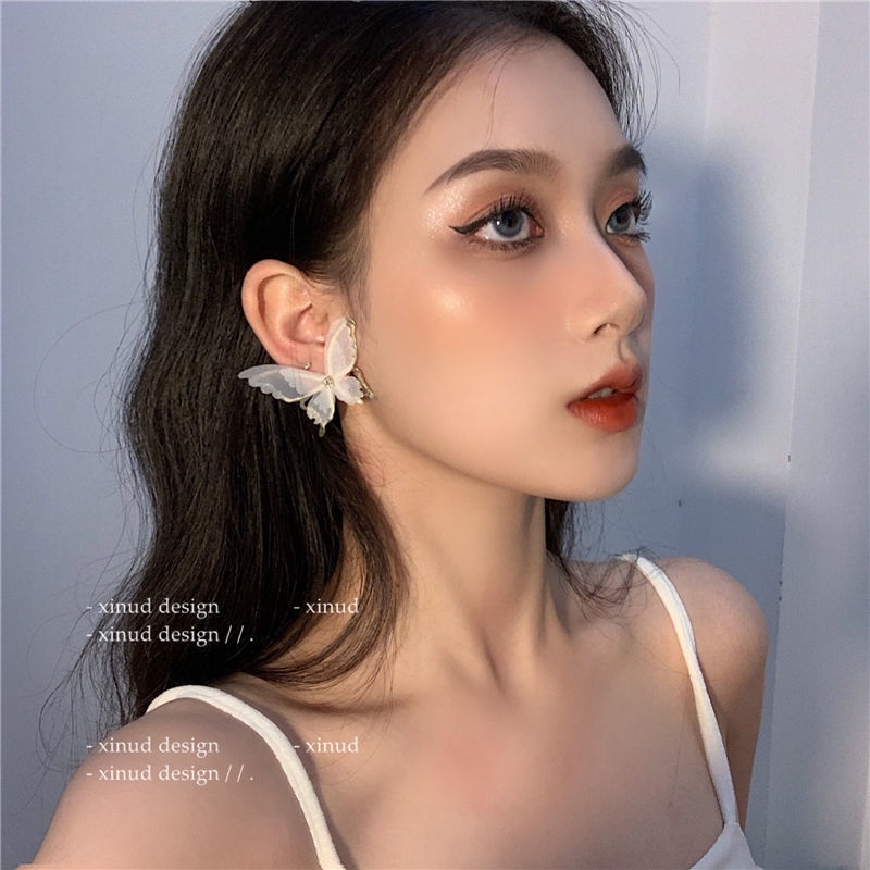 Bông Tai Hình Bướm Thời Trang Cá Tính Dành Cho Nữ