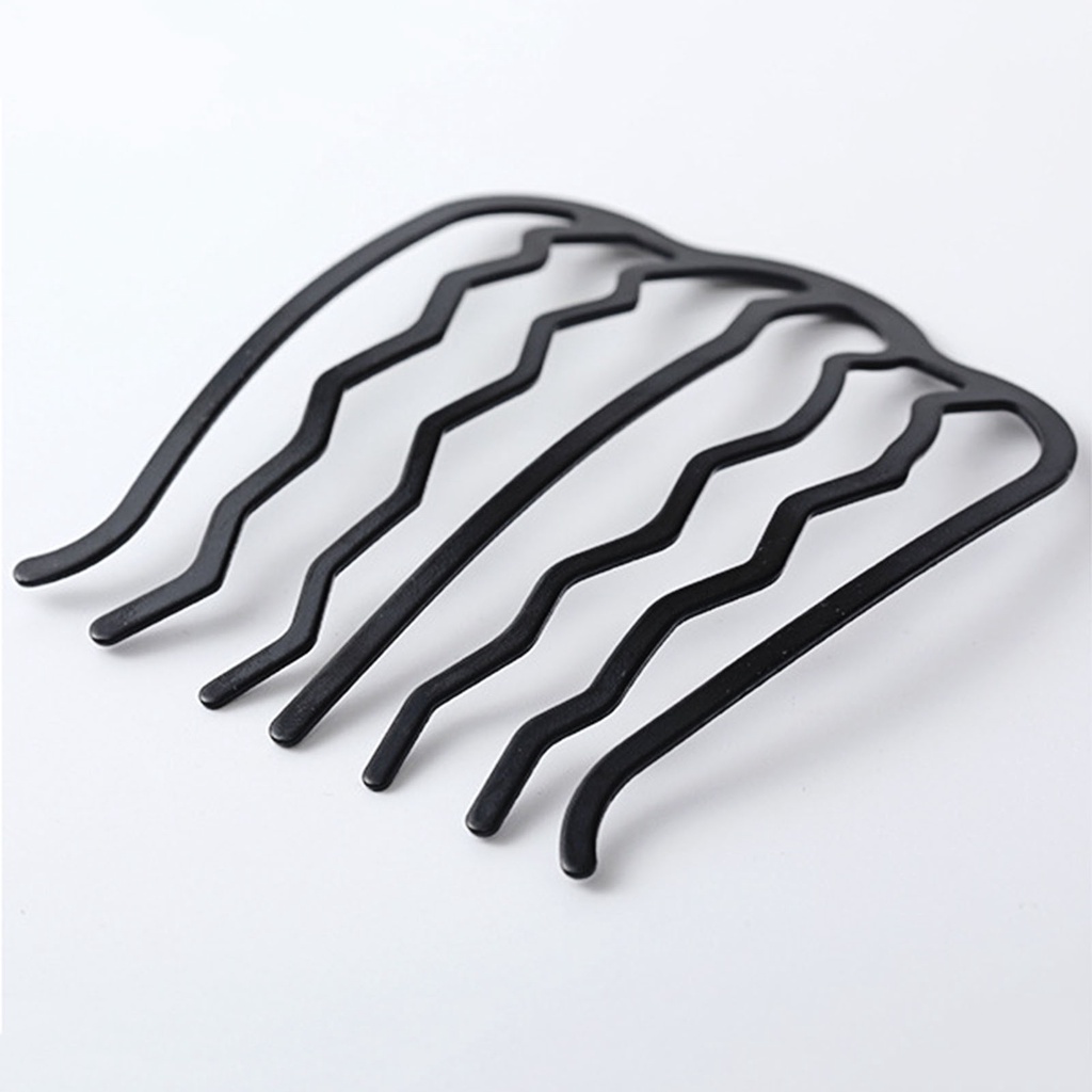 Lược Kim Loại Tạo Kiểu Tóc Búi Gợn Sóng