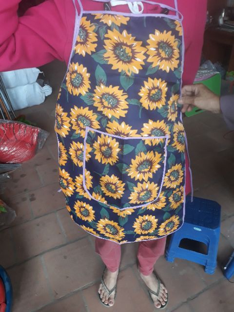 Tạp dề nấu ăn có nhiều mầu (Loại đẹp)