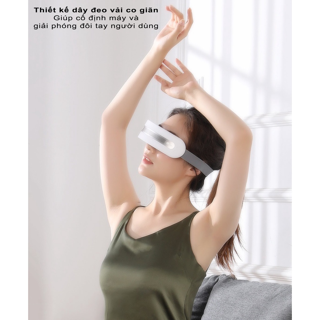 Máy massage mắt nóng lạnh Momoda SX328