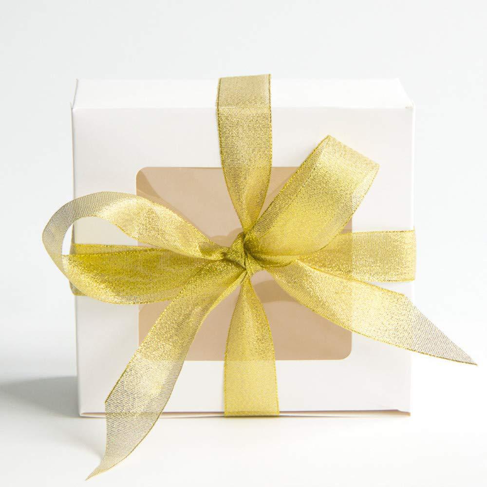 Cuộn Dây Ruy Băng Kim Loại Dài 25 Yards 22M Dùng Trang Trí Tiệc Giáng Sinh