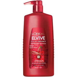 Dầu gội dành cho tóc nhuộm L'Oreal Paris Elvive Color Vibrancy Protecting Shampoo 828ml (Mỹ)