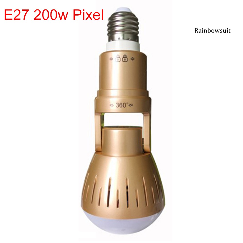 Bóng Đèn E27 Xoay 360 Độ Điều Khiển Từ Xa Kết Nối Wifi | BigBuy360 - bigbuy360.vn