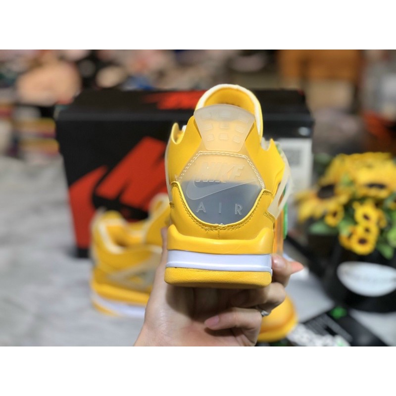 Giày JD4 vàng- hàng có sẵn, ảnh thật
