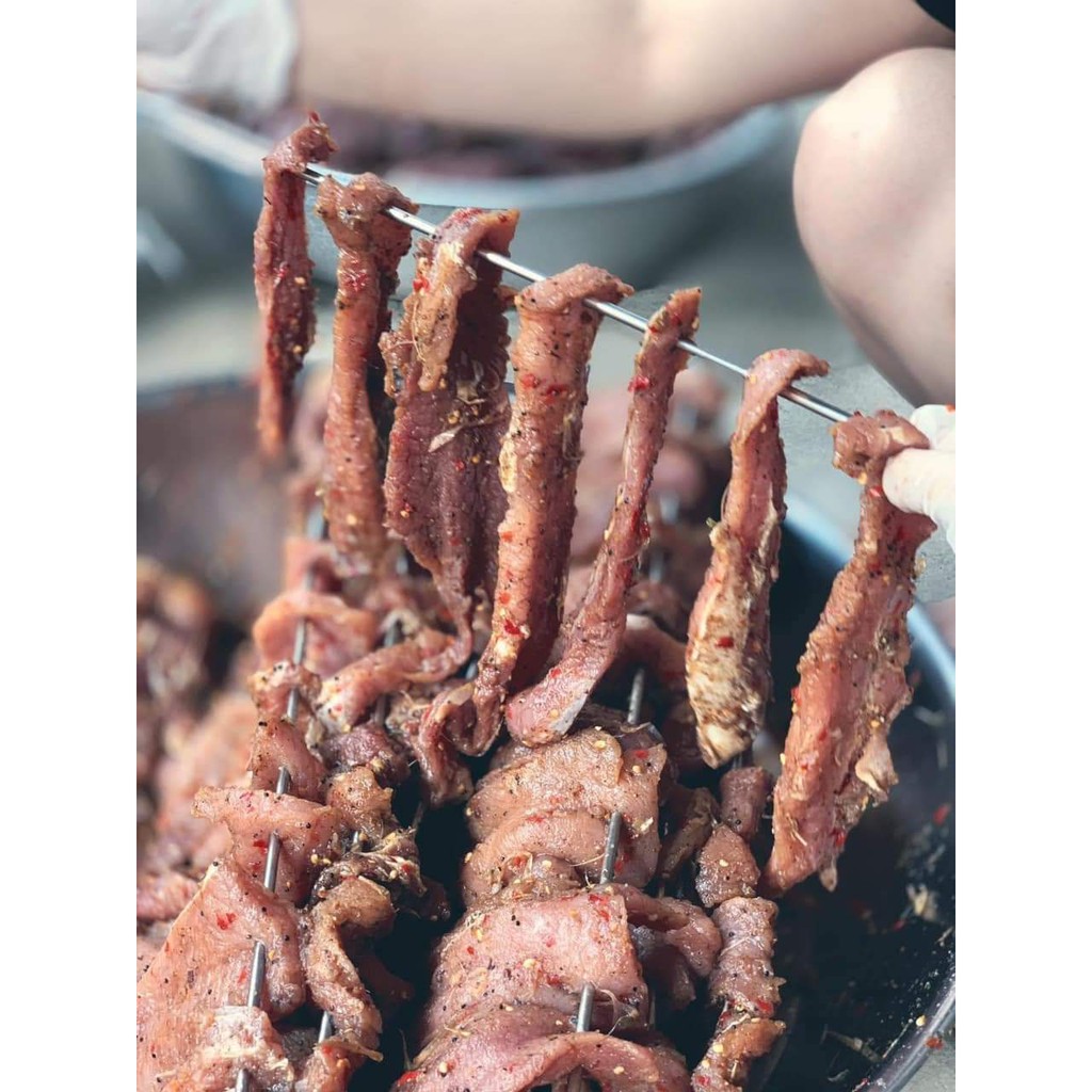 Thịt trâu gác bếp Tây Bắc giá gốc ✅ TẶNG CHẨM CHÉO ✅ Thịt trâu sấy khô chuẩn vị ngon sạch