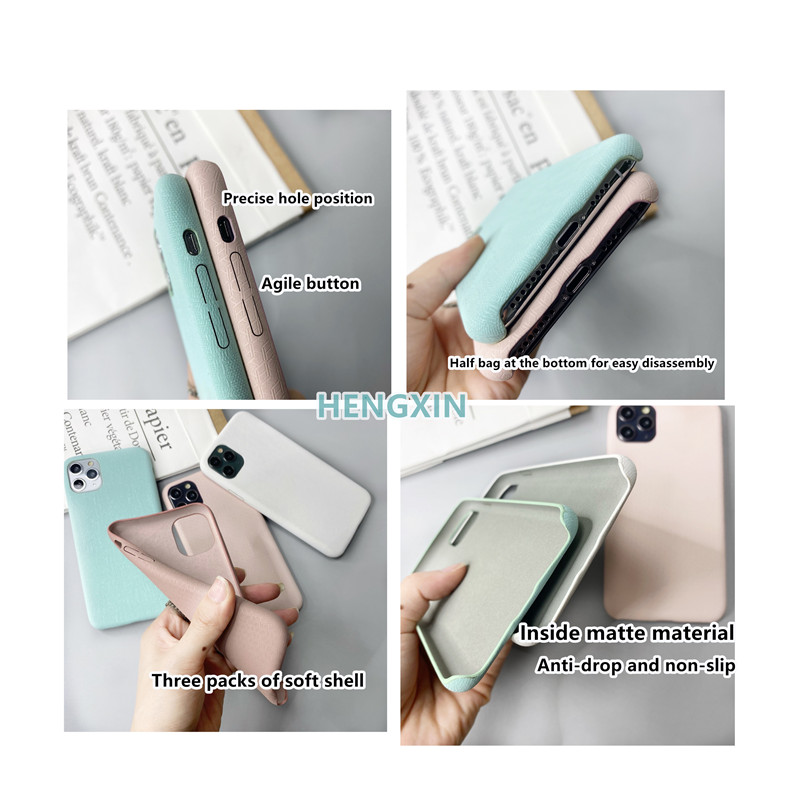 Ốp điện thoại mềm 4 màu dành cho iPhone 7 7plus 8 8plus X XR XS 11 12Pro max plus | BigBuy360 - bigbuy360.vn