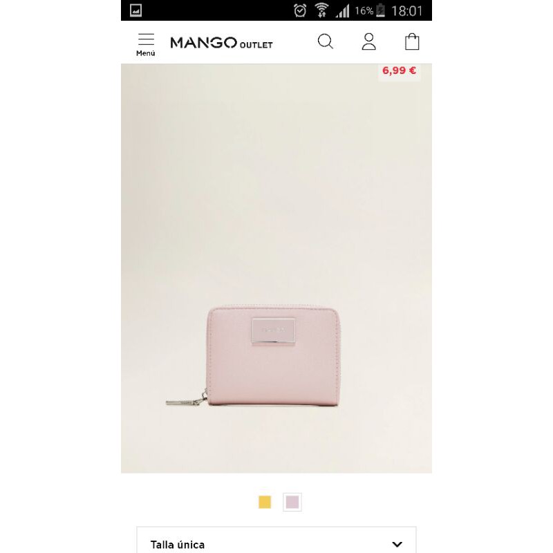 Ví ngắn Mango đủ màu - hxt kèm bill