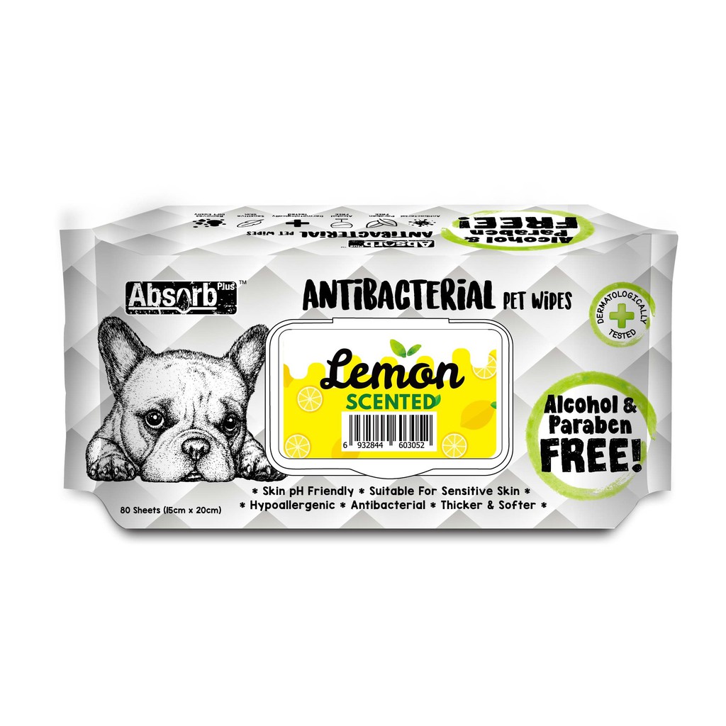 Khăn ướt kháng khuẩn Kit Cat cho chó - Khăn ướt vệ sinh kháng khuẩn cho chó - Khăn ướt du lịch cho chó