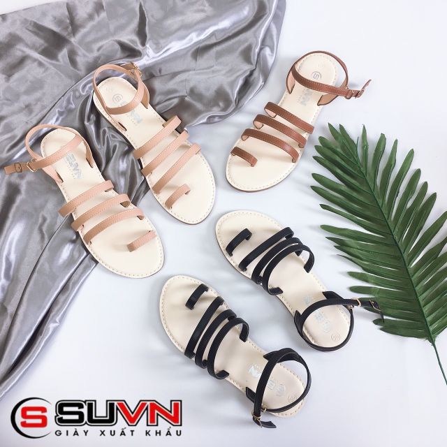 ] Sandal bệt xỏ ngón nhiều dây VNXK