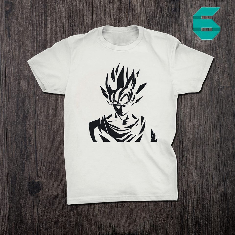 BST áo thun Goku form rộng phong cách cá tính vải cotton dày mịn mát