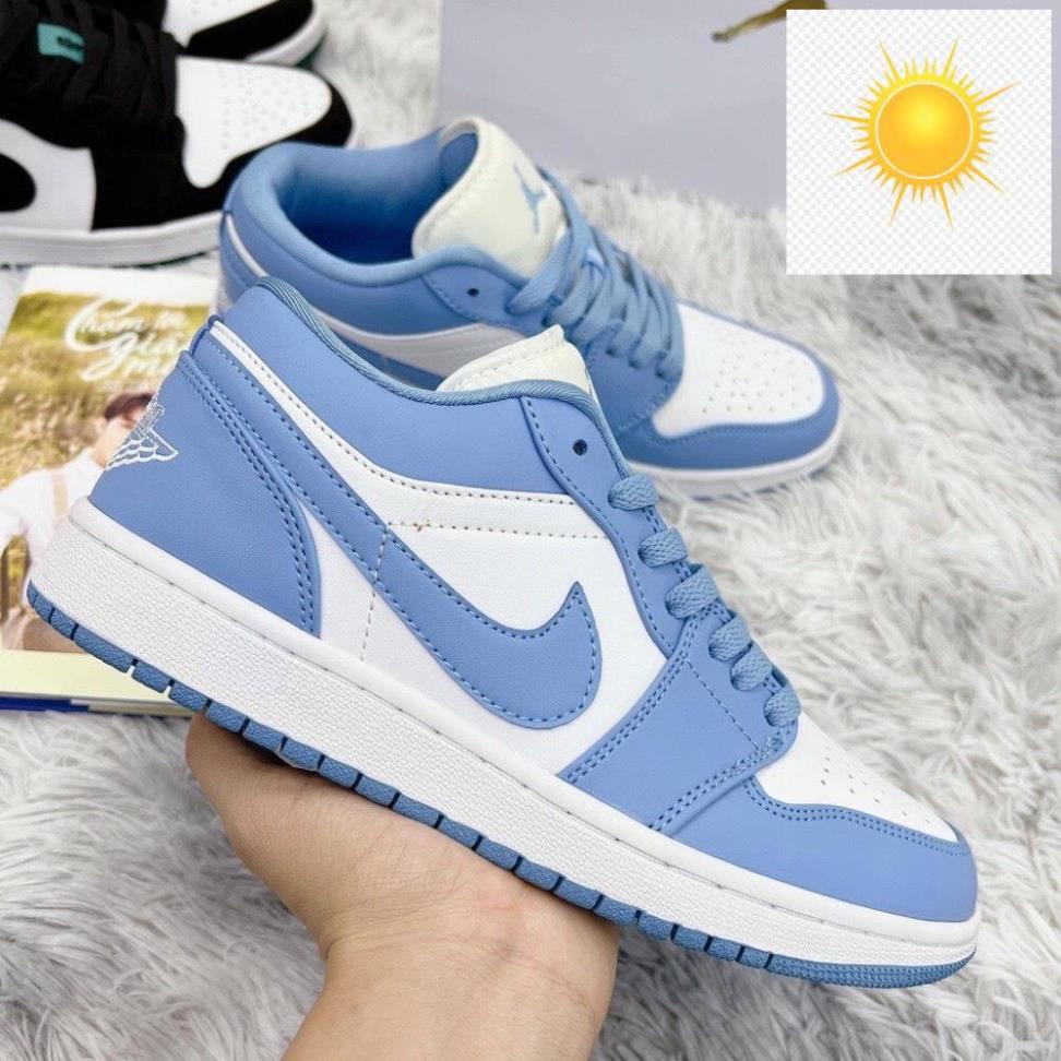 ✍️🤳 Giày Nike Jodan Xanh Lam , JD1 Xanh Cổ Thấp Siêu Phẩm Sneaker thể thao nam nữ Full BoxBill ✍️🤳
