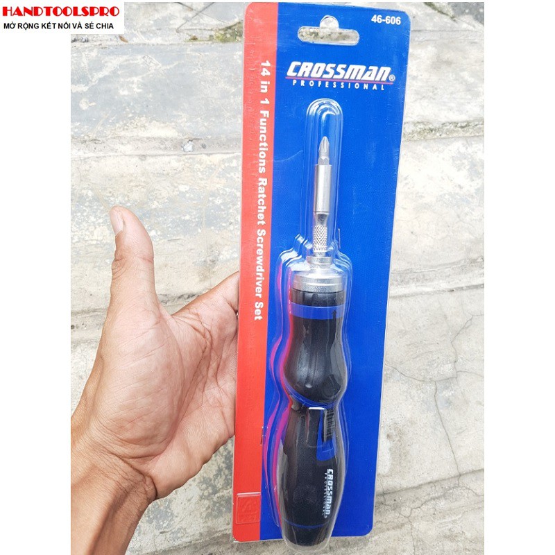 TUA VÍT ĐA NĂNG TRỢ LỰC 14 IN 1 CROSSMAN 46-606