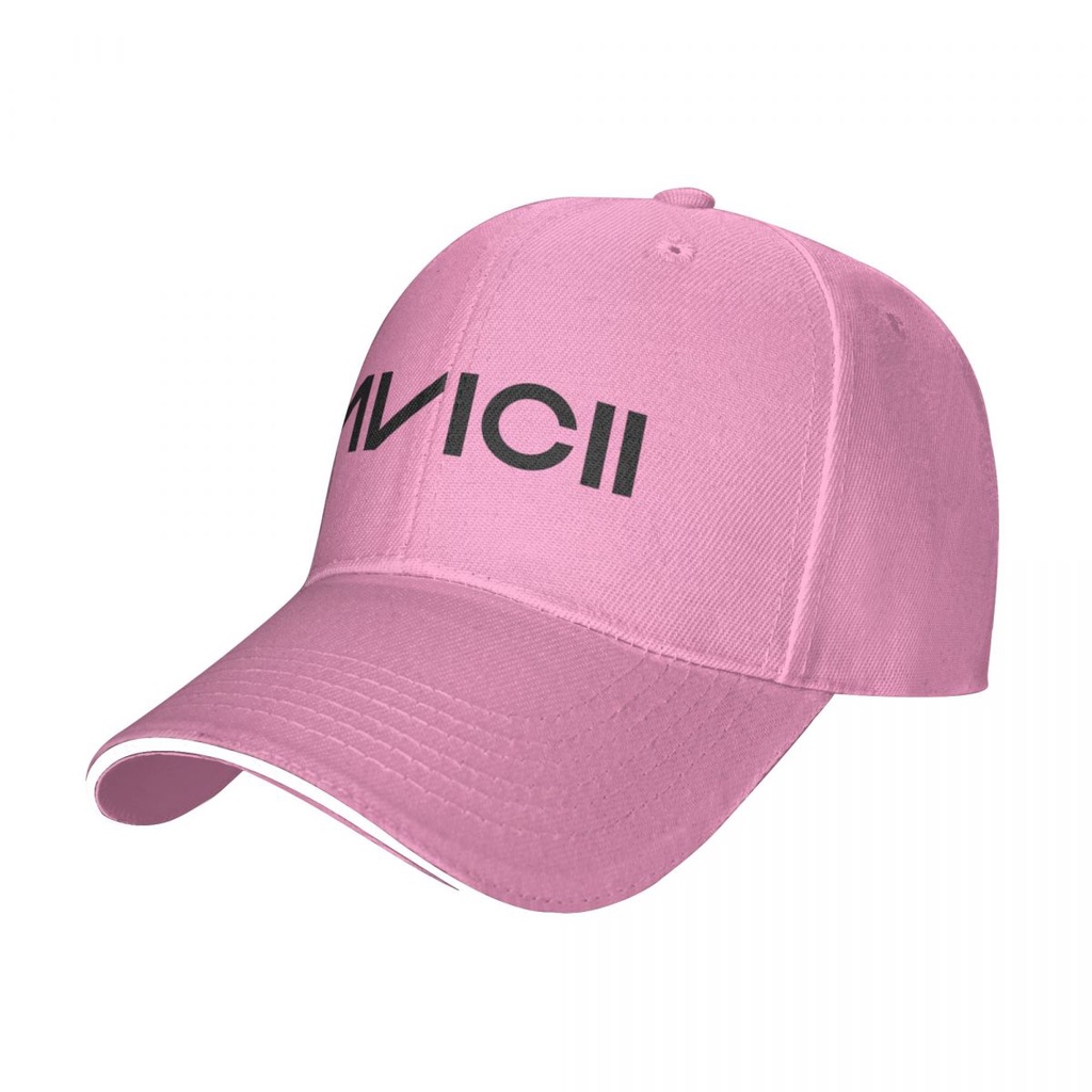 Mũ bóng chày unisex polyester phong cách thời trang với logo Avicii, chống nắng dành cho nam và nữ